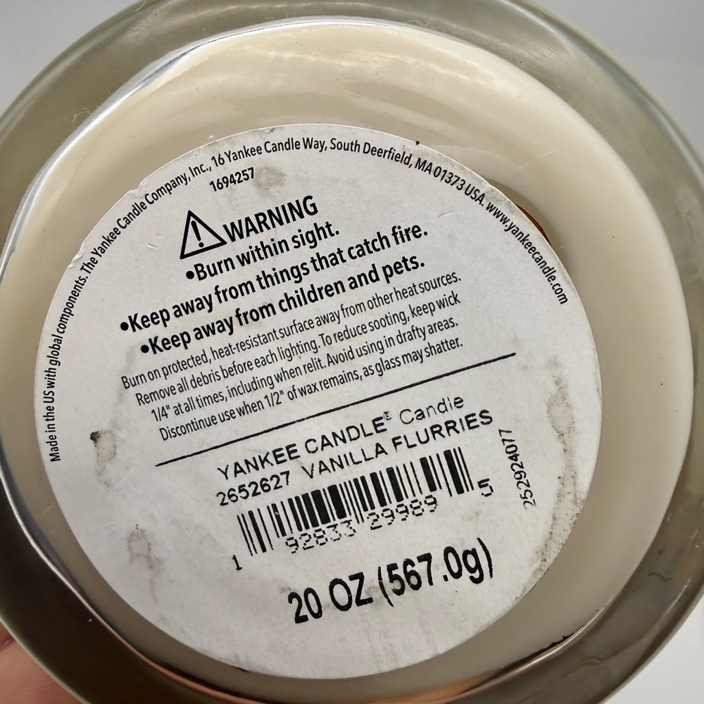 Yankee Candle Après Ski Collection vanilla flurries Scent - Picture 3 of 3